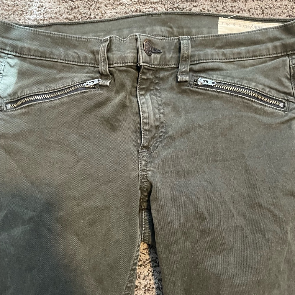 Rag & Bone Olive Jeans